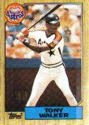 1987 Topps Baseball Cards      024      Tony Walker